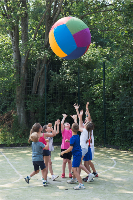 Ballon géant Spordas multicolore