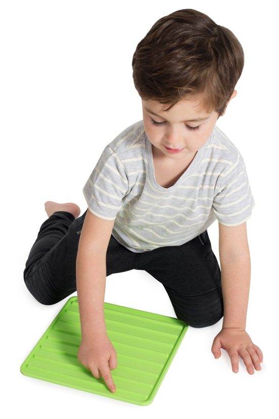 Lot de 5 tapis sensoriels texturés