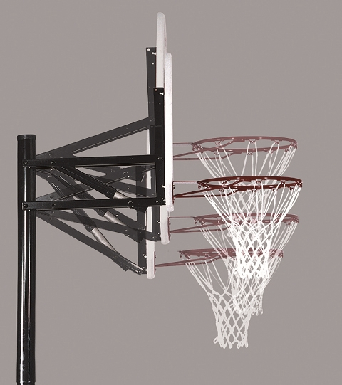 But de basket transportable Los Angeles à ancrer
