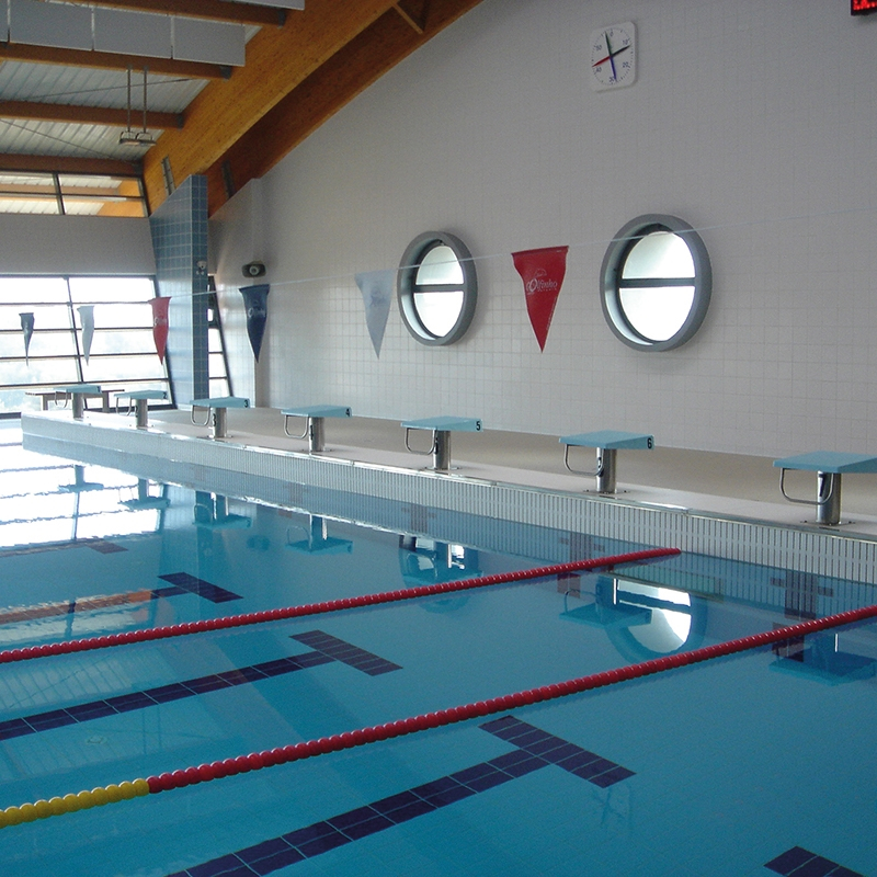 Staanders voor rugslag keerpuntlijn