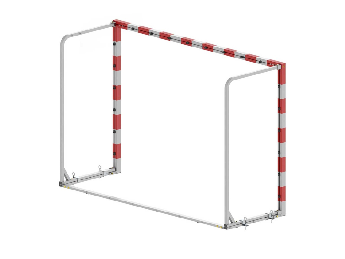 But de handball avec cage arrière
