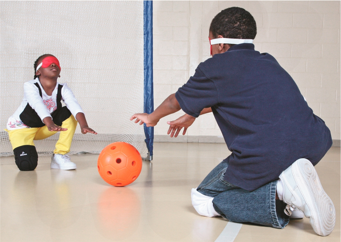 Ballon de goalball entraînement