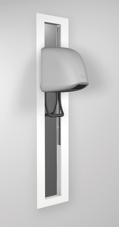 Sèche-cheveux BELUGA avec rail et miroir