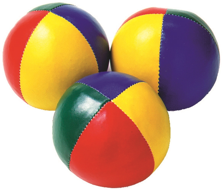 Lot de 3 balles à grains