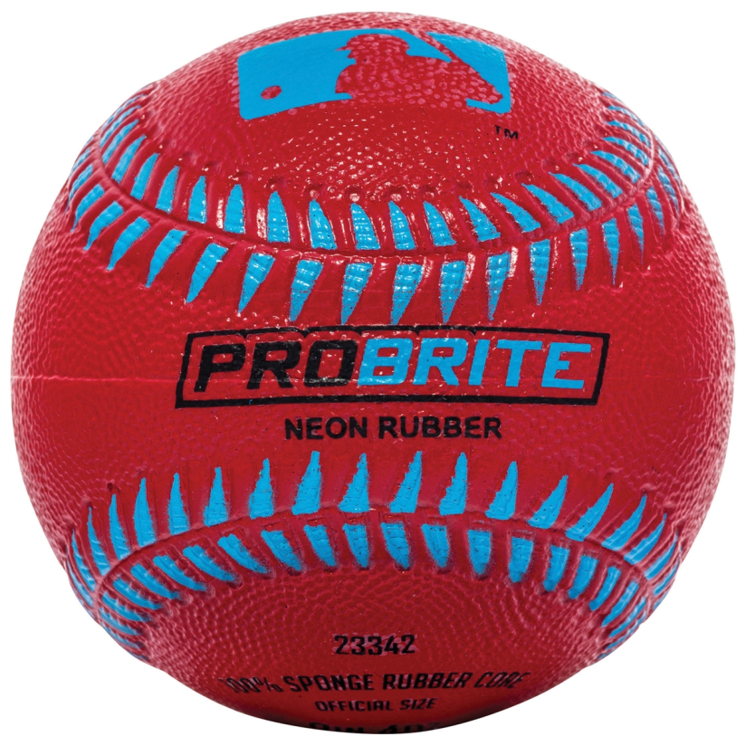 Balle de baseball en caoutchouc