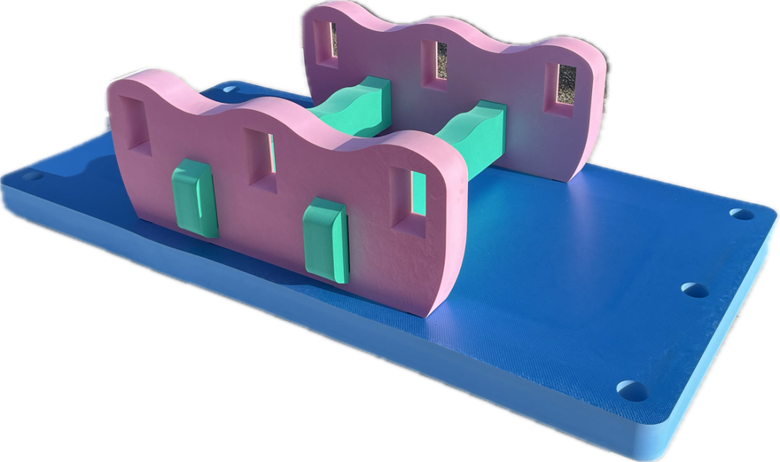 Le radeau à obstacles