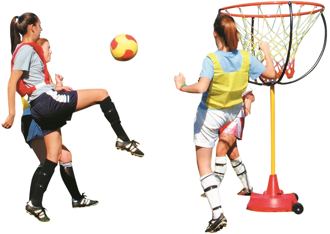 Panier géant foot-basket - Système complet