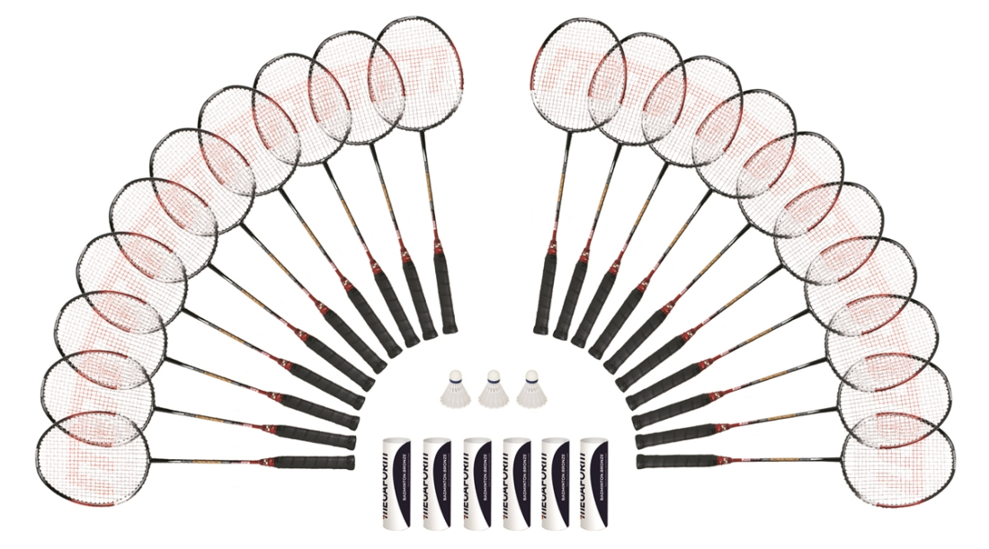 Kit Badminton Megaform Silver