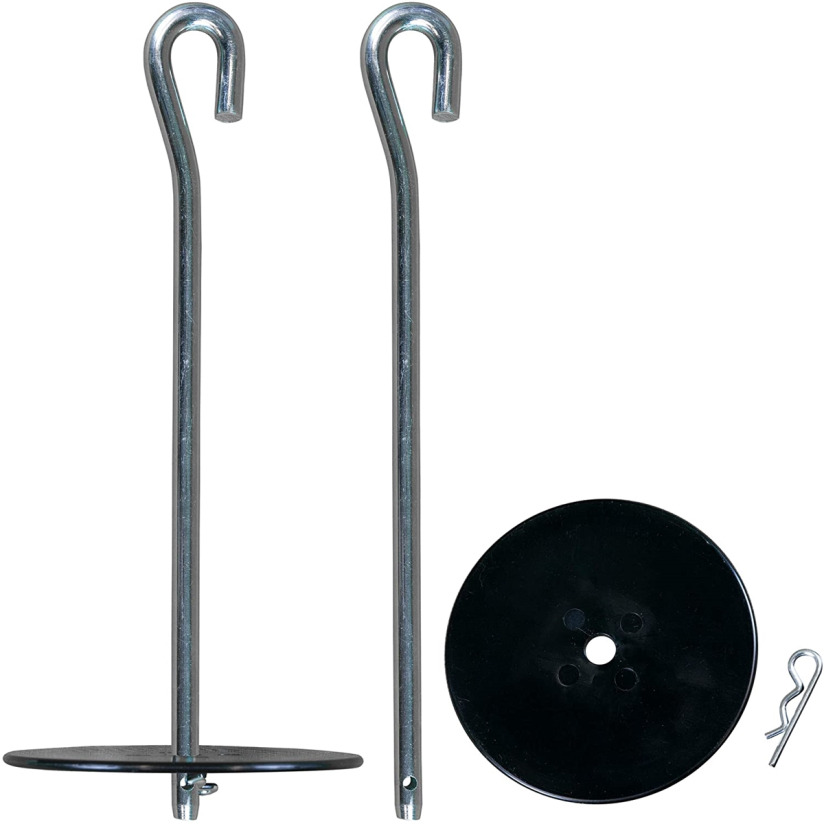 Kit de piquets et disques pour sable