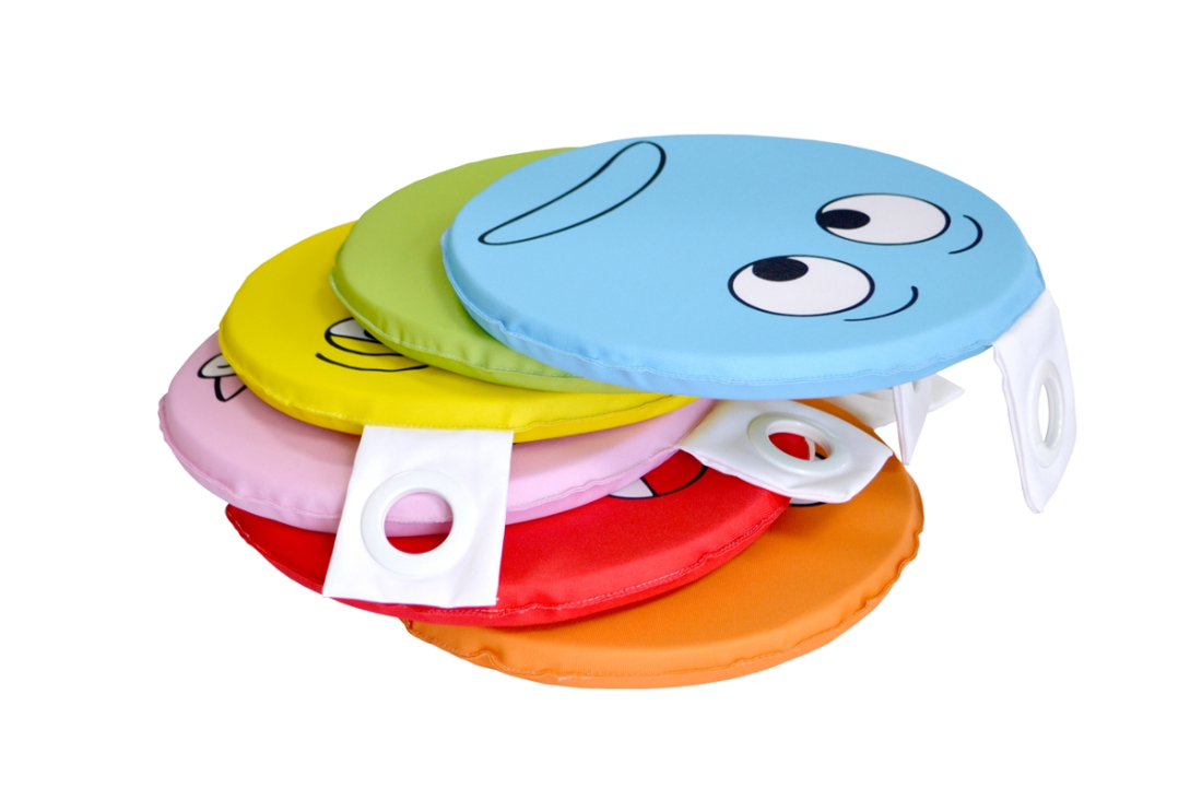 Lot de 6 coussins émotions