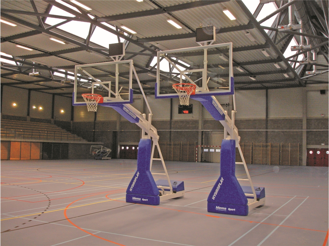 Tour mobile de basket-ball déport 225cm