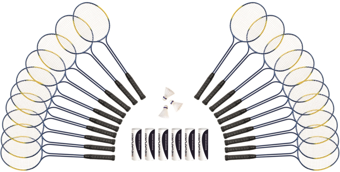 Kit 20 raquettes double tige