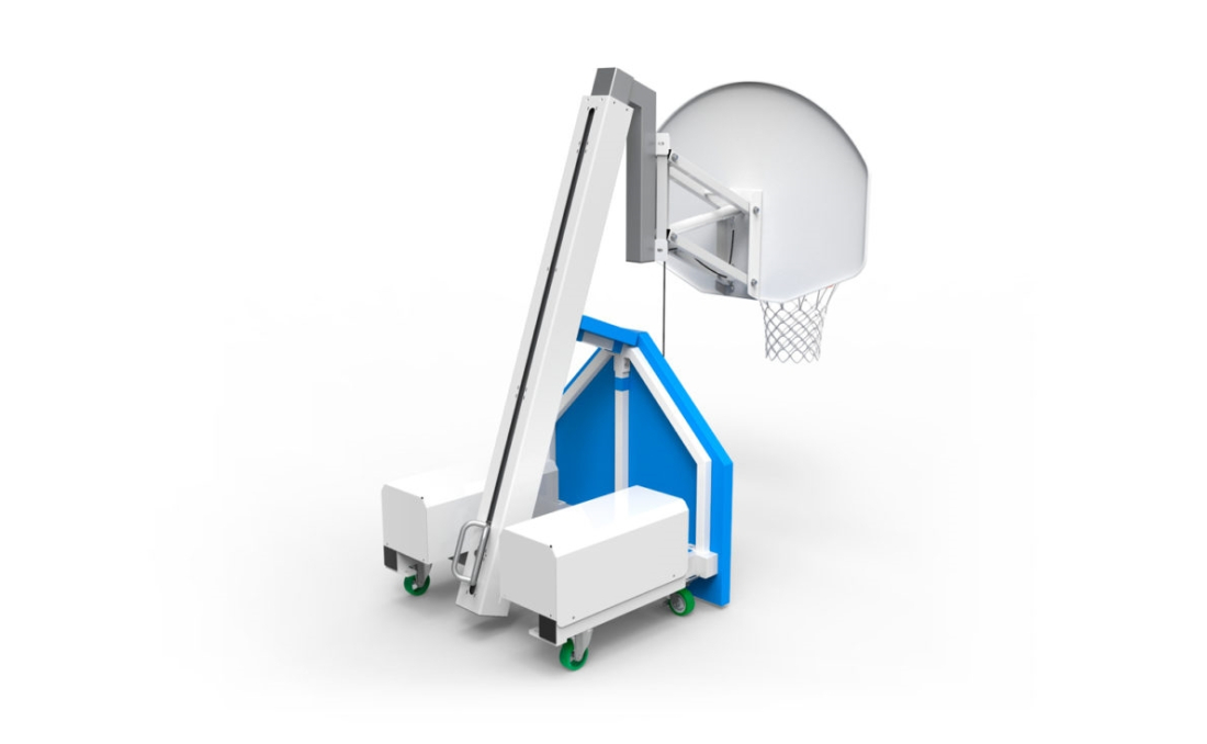 Tour mobile de basket-ball télescopique 120-305cm