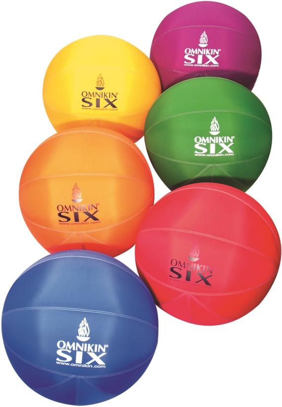 Lot de 6 ballons Omnikin Six - Ouverture large