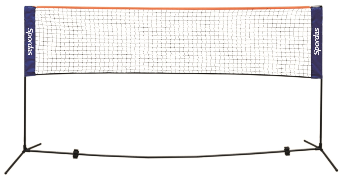 Filet de badminton et de mini tennis portable