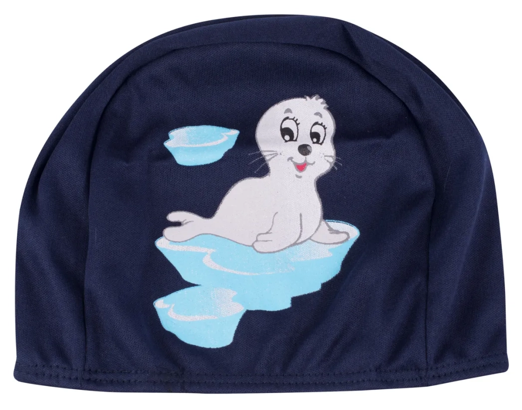 Bedrukte polyester kinder zwemmuts