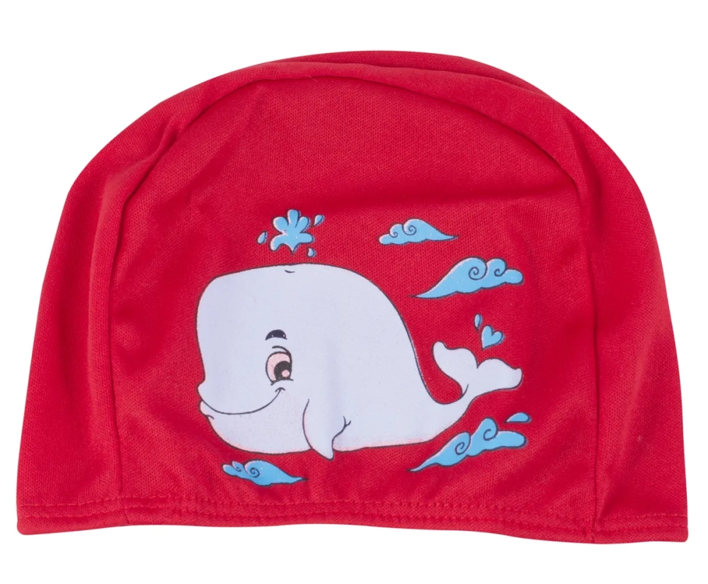 Bedrukte polyester kinder zwemmuts
