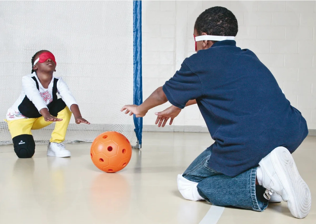 Ballon de goalball entraînement