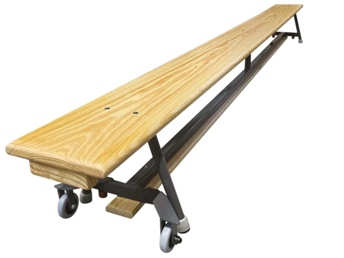 Banc de gymnastique avec châssis métallique