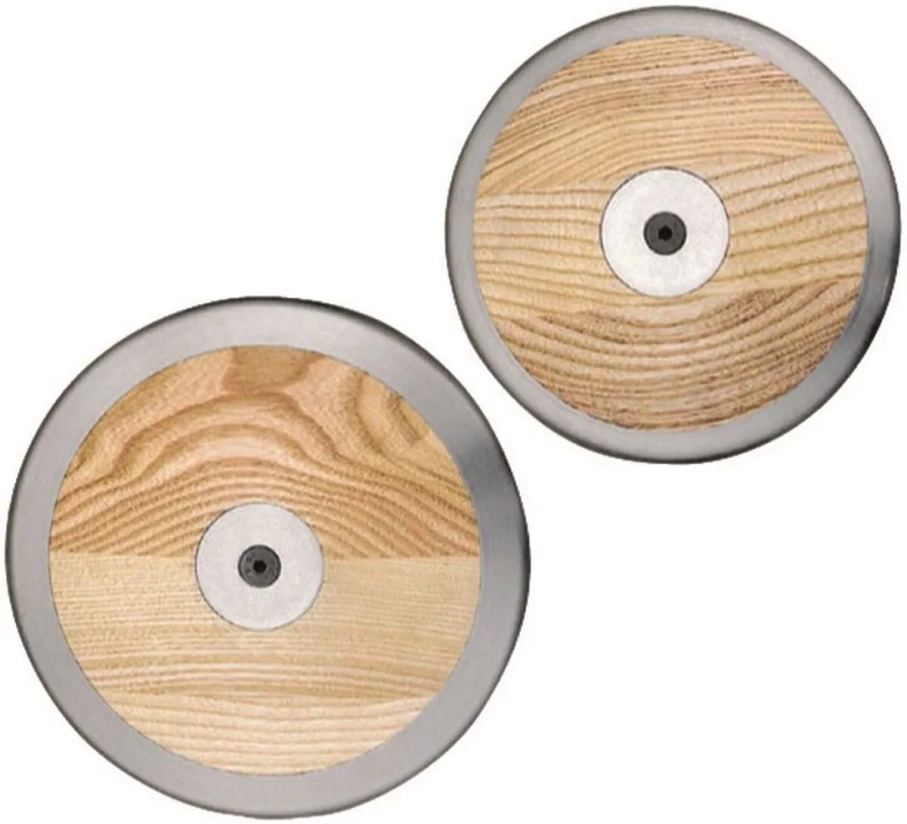 Disque à lancer en bois