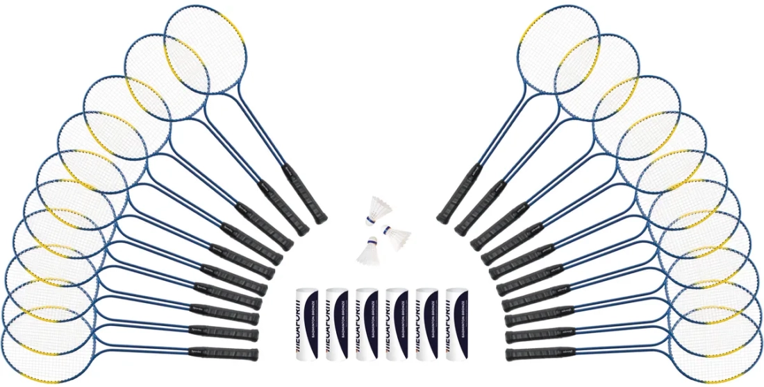 Kit 20 raquettes double tige