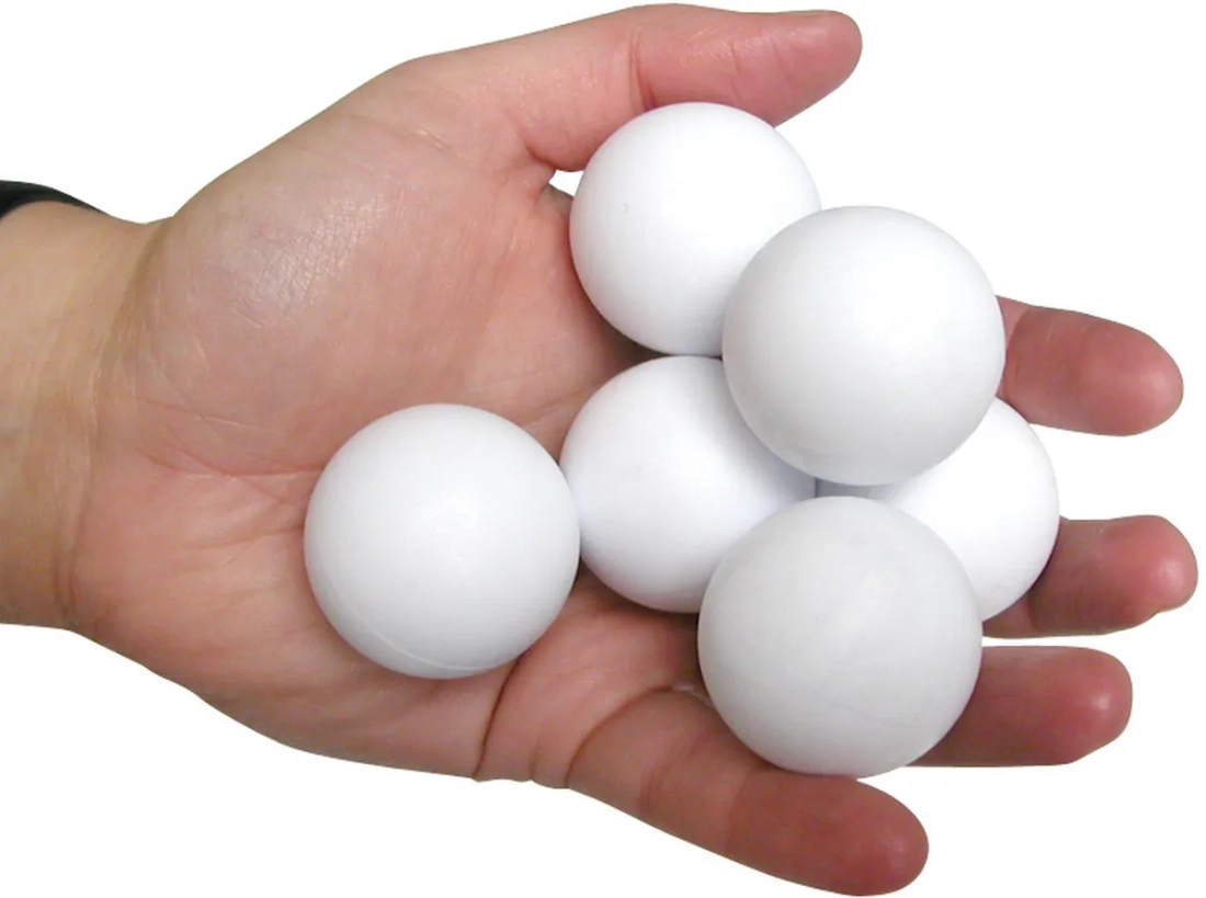 Lot de 10 balles baby-foot
