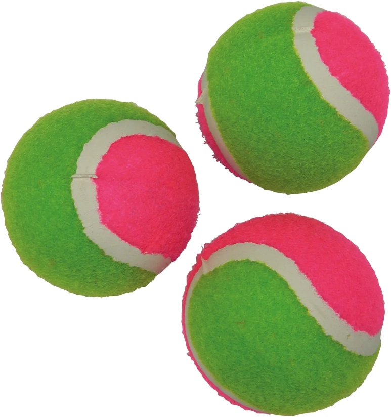 Lot de 3 balles de tennis soft