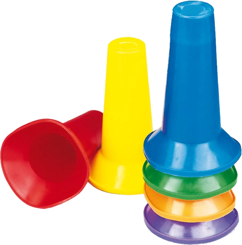 Lot de 48 mini cônes
