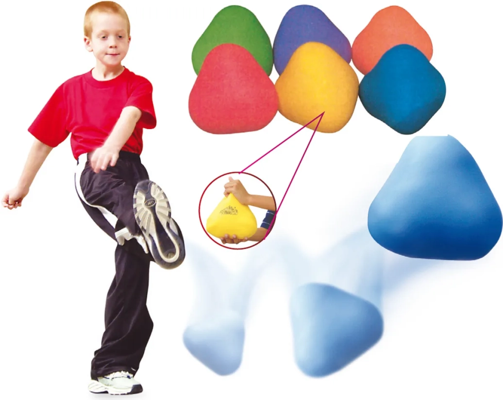 Lot de 6 balles pyramides Spordas