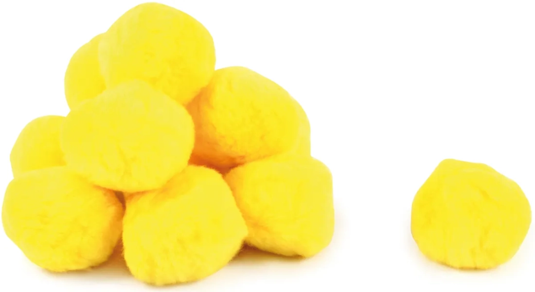 Set van 12 katoenballen