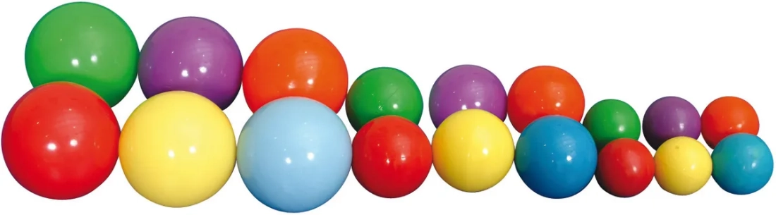 Lot de 6 balles multiusages
