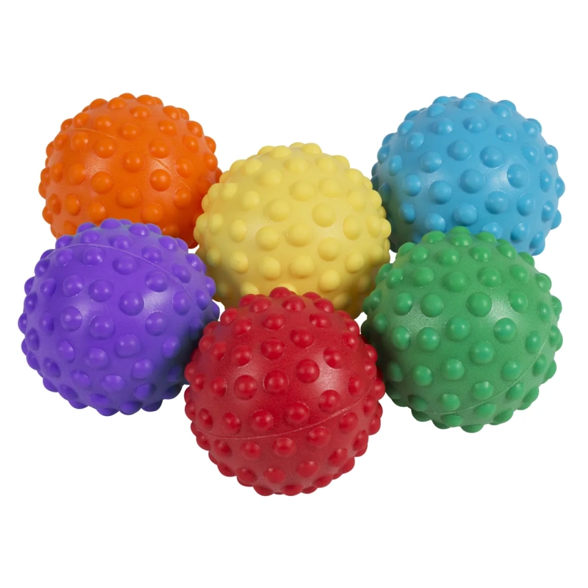 Lot de 6 ballons tactiles