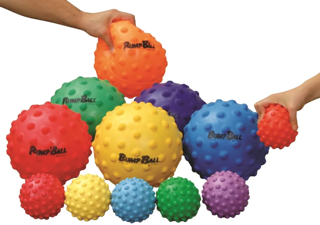 Lot de 6 ballons tactiles