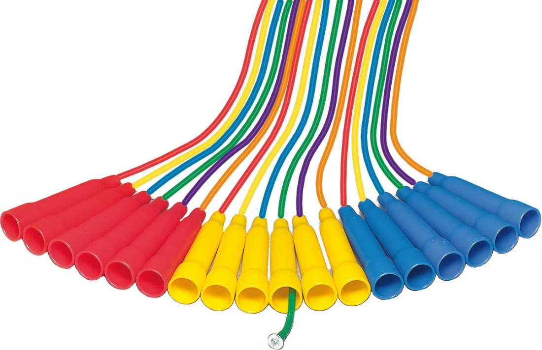 Set van 6 springtouwen