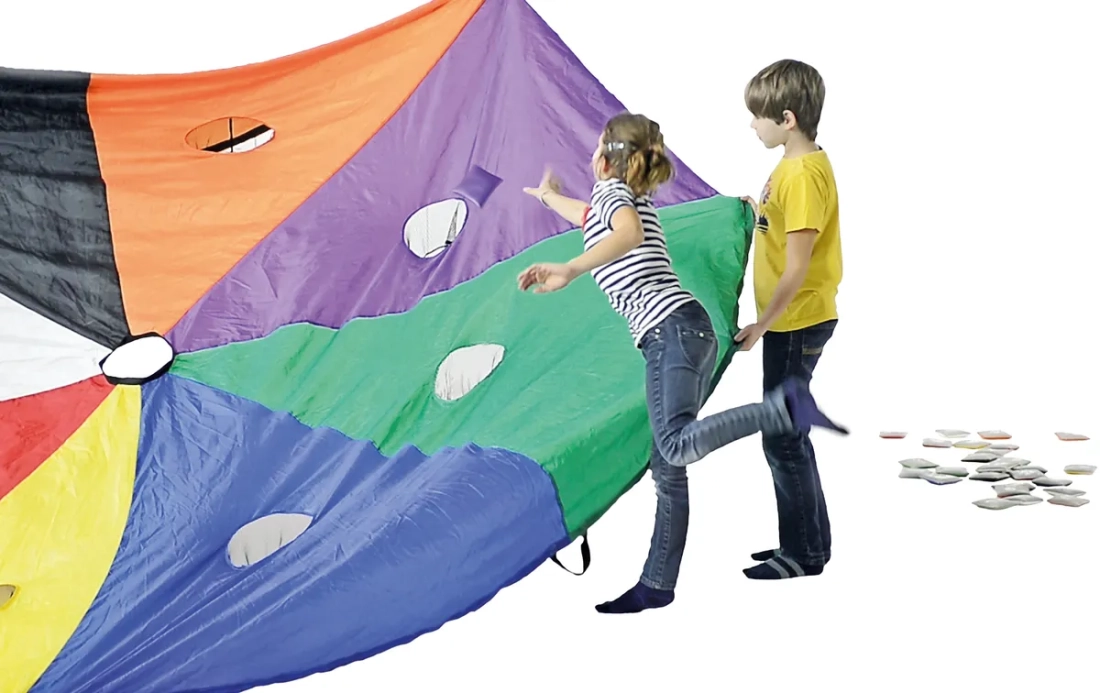 Parachute met zakken