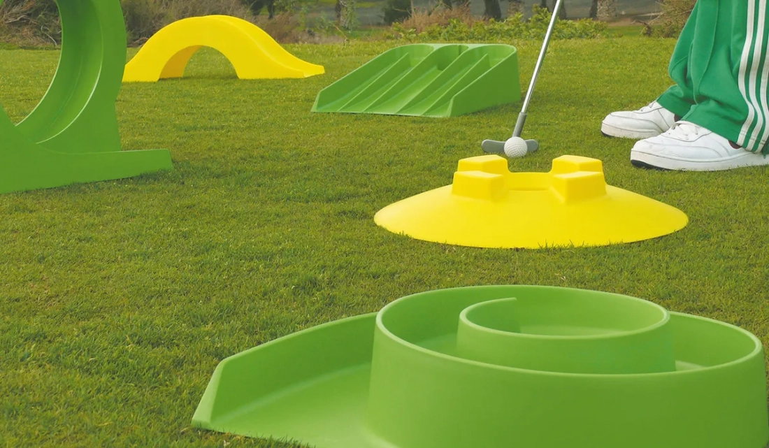 Minigolfparcours-set