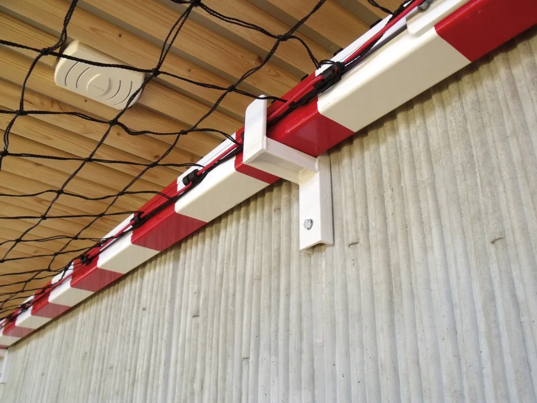 Ophangsysteem voor handbaldoel