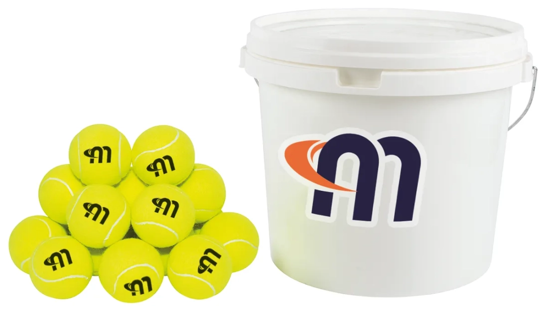 Seau de 48 balles de tennis Megaform