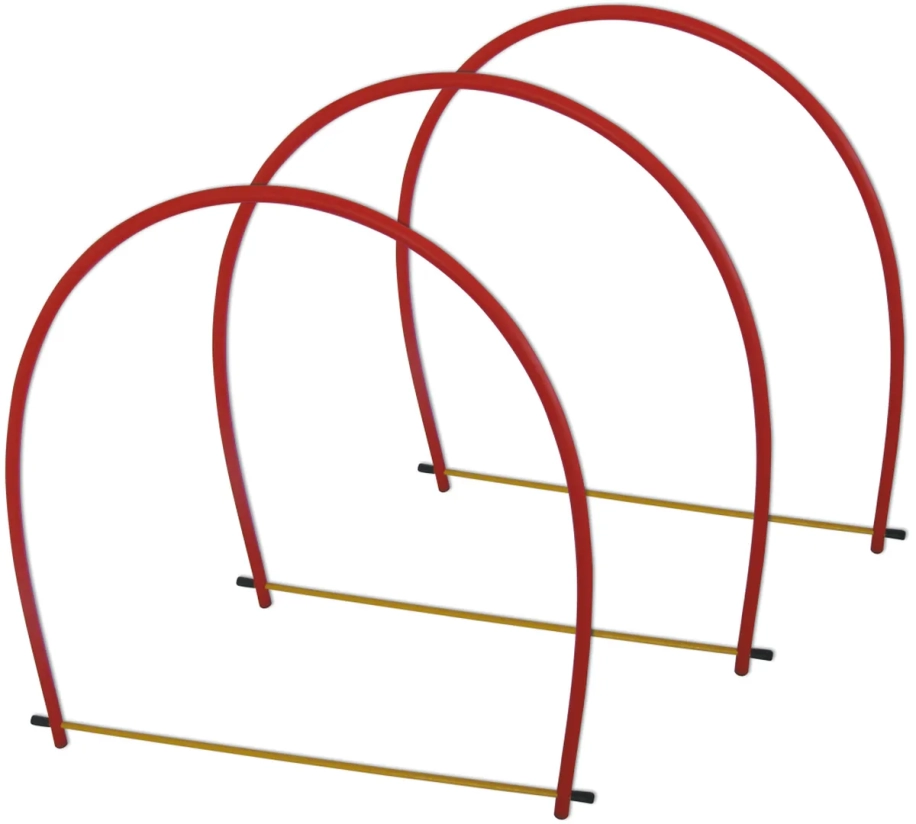 Lot de 3 demi-cerceaux