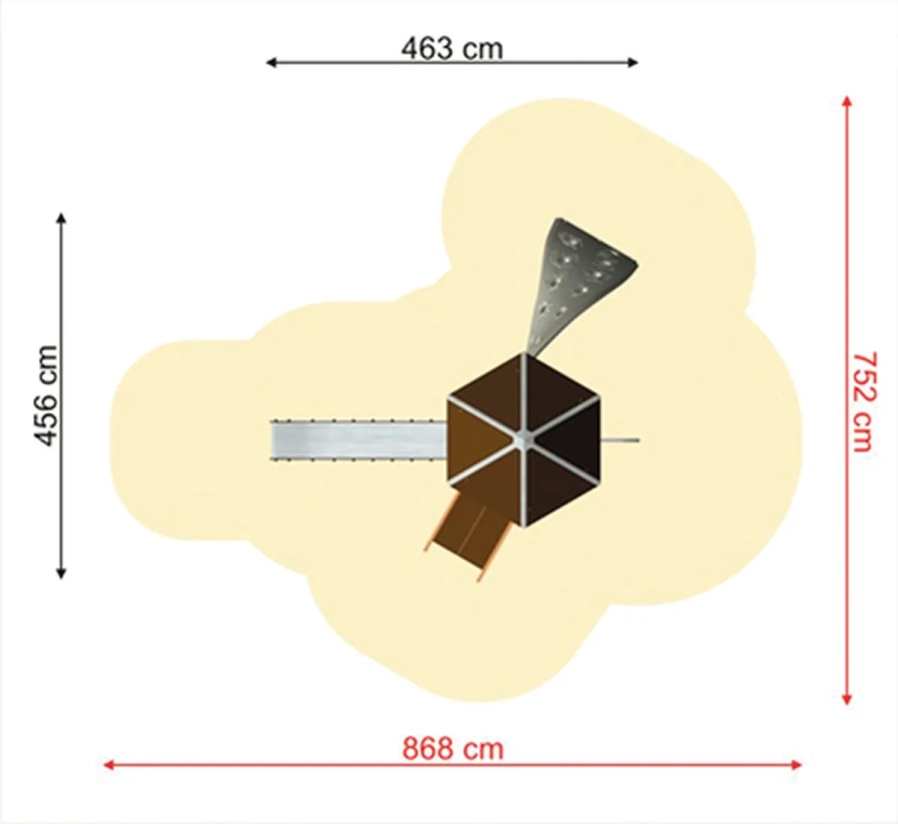 Six Angle Aztec