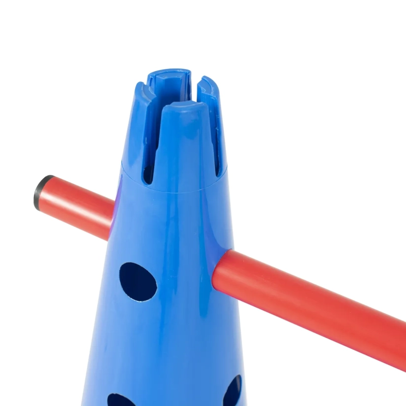 Duurzame markeringskegel met gaten