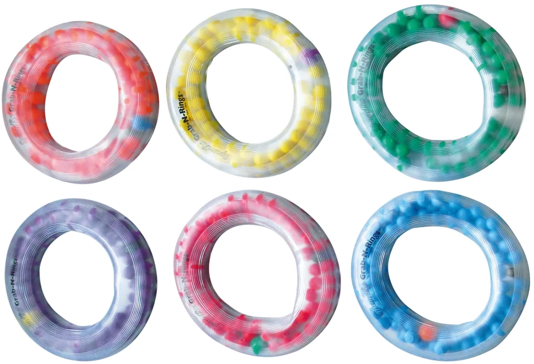 Jeu de 6 anneaux à billes