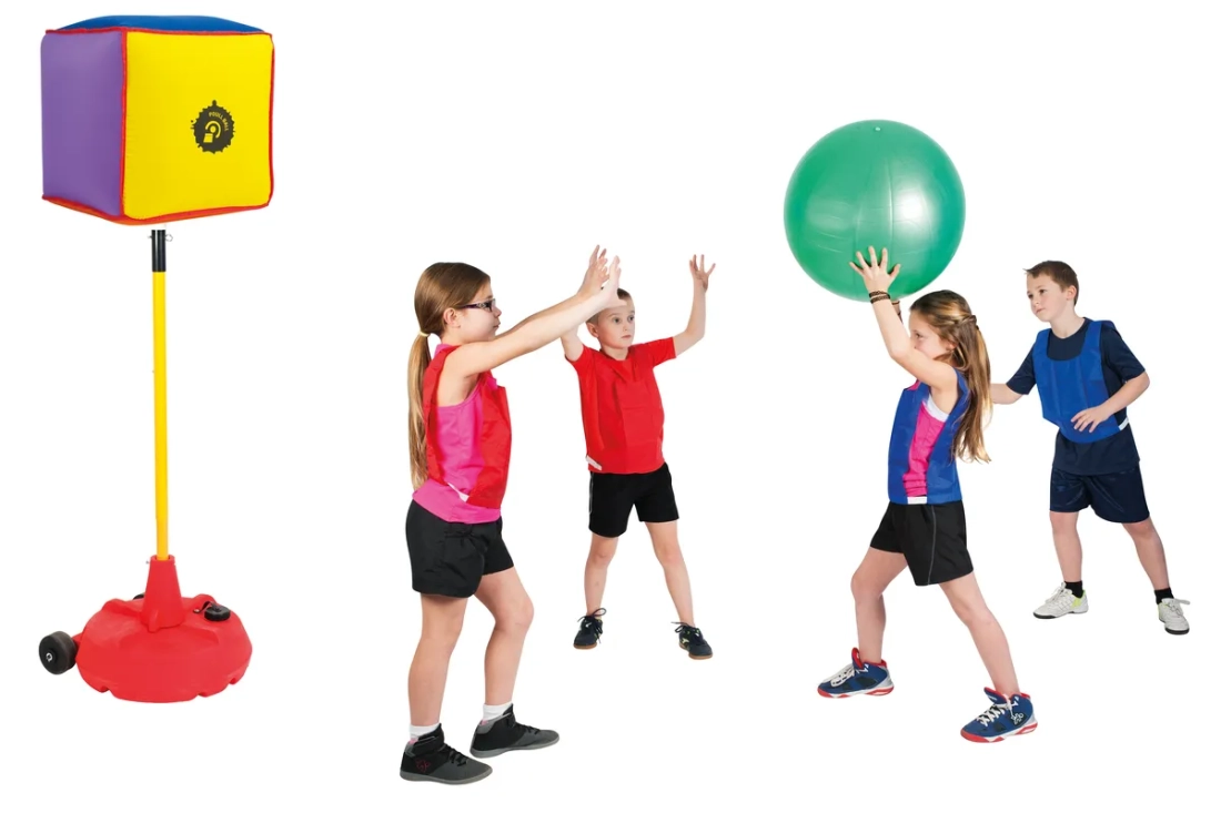 Poull Ball-set opblaasbare Kubus