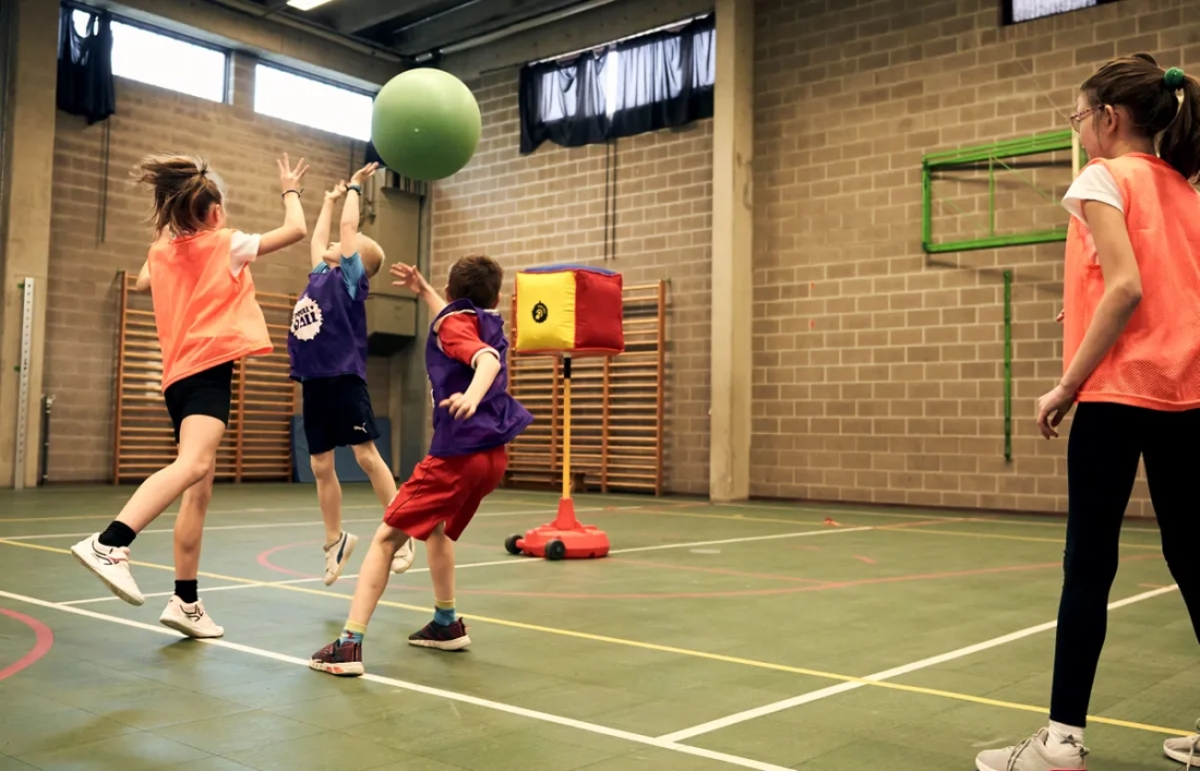 Poull Ball-set opblaasbare Kubus