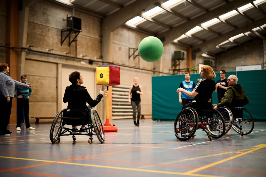 Poull Ball-set opblaasbare Kubus