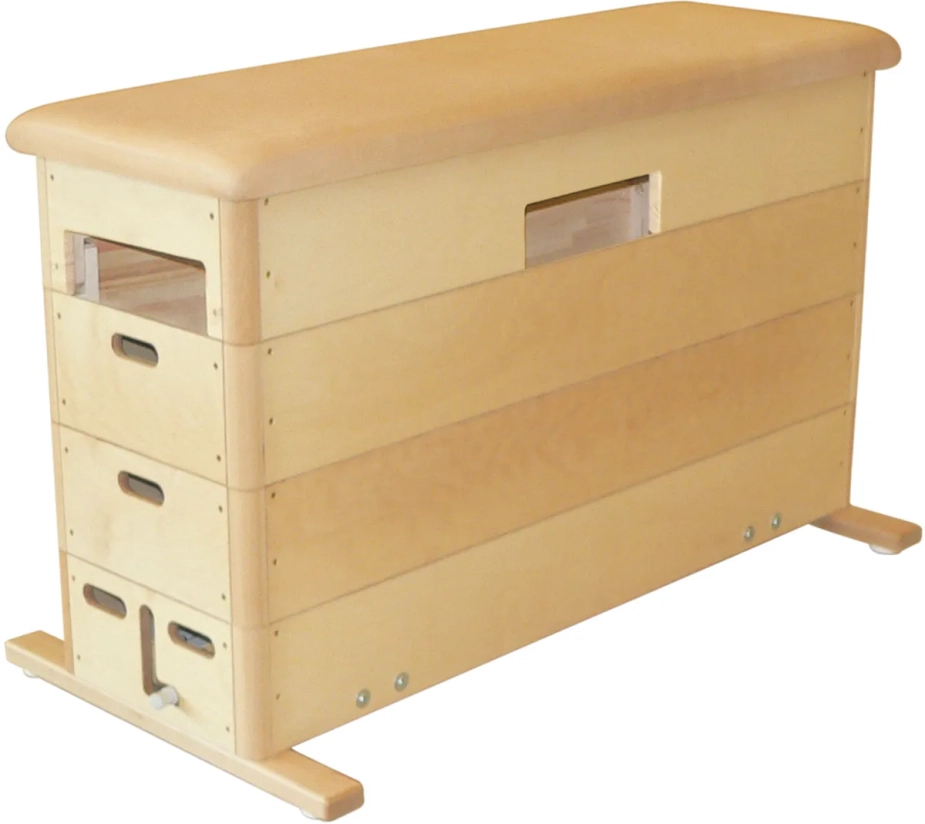 Springkast met grote uitsparingen