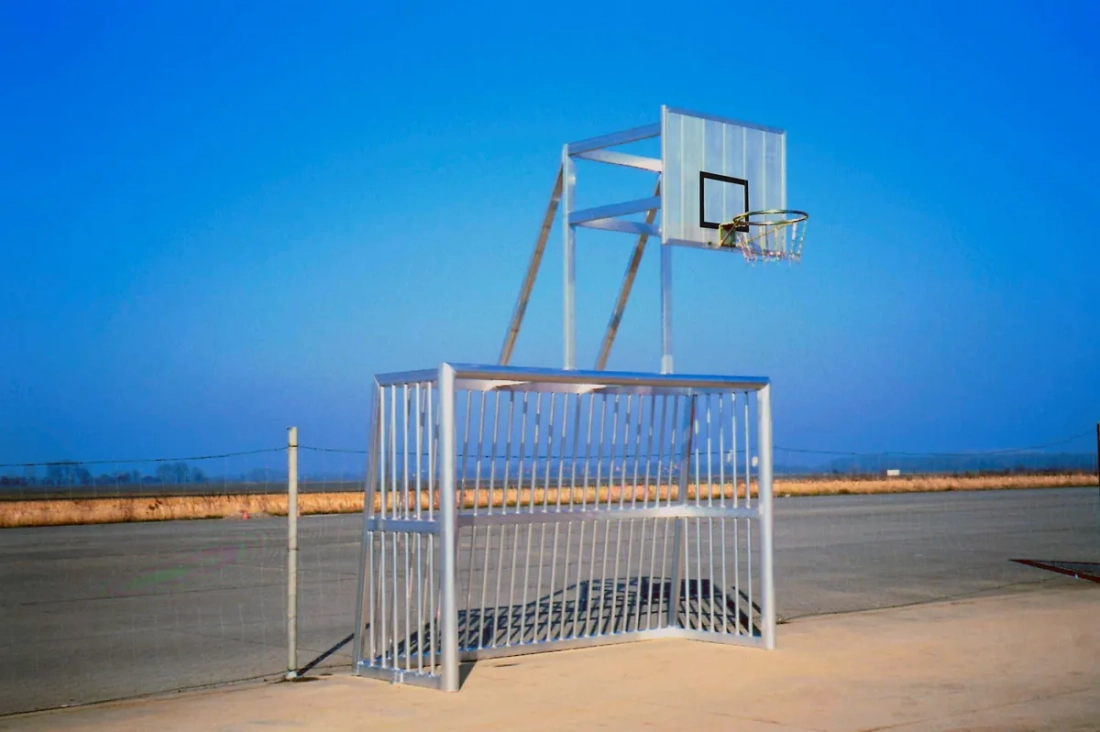 Combidoel handbal - basketbal - voetbal antivandalisme