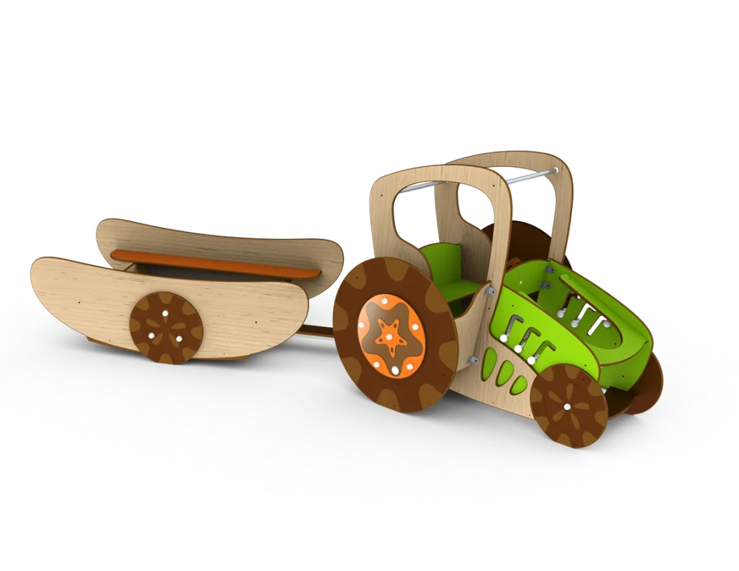 Le tracteur remorque