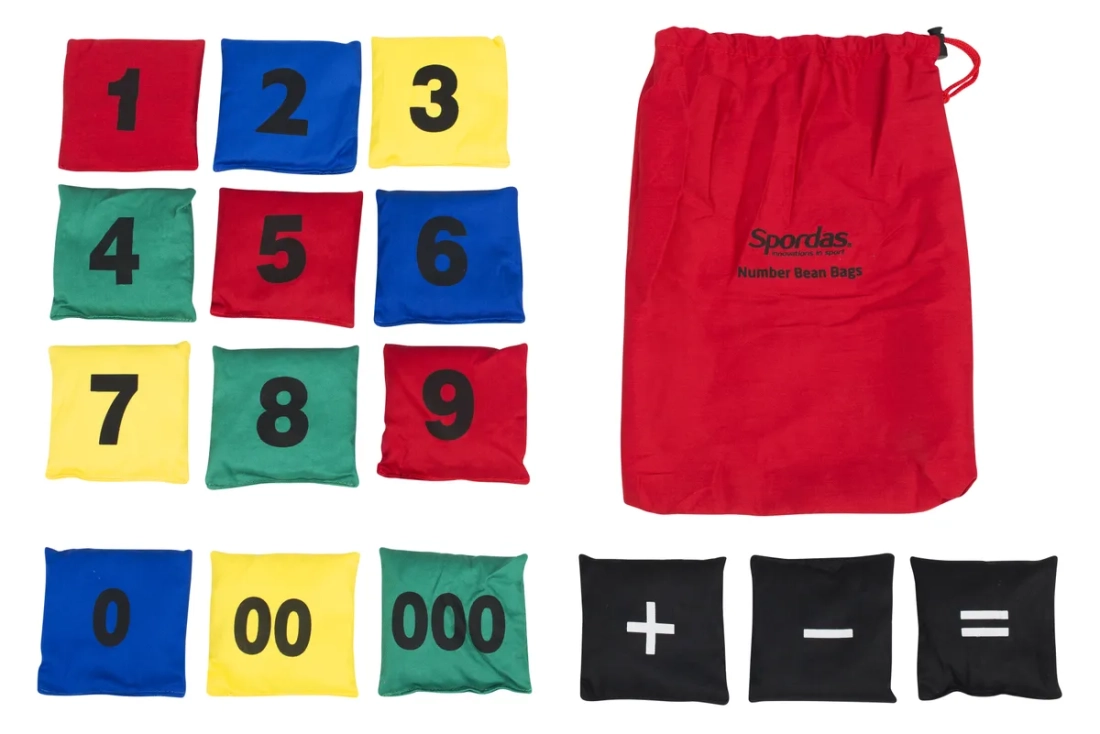 Lot de sacs à grains numérotés