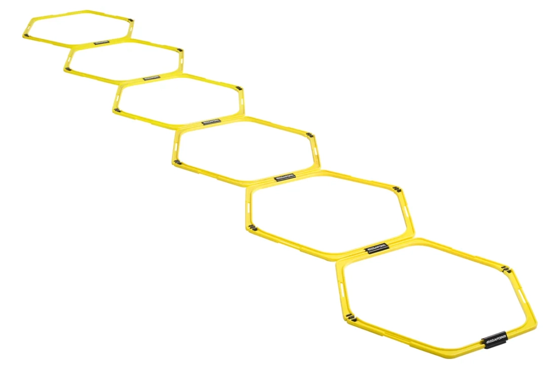 Kit d'anneaux d'agilité hexagonaux